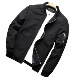 giacche da baseball da uomo casual autunno slim fit giacche da uomo cappotti militari giacche da uomo di marca plus size abbigliamento sportivo giacca bomber L5uz #