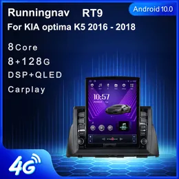 9.7 "Kia K5 için Yeni Android Optim 2016-2019 Tesla Tipi Araba DVD Radyo Multimedya Video Oyuncu Navigasyon GPS RDS DVD Carplay Yok Android Otomatik Direksiyon Kontrolü