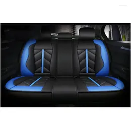 Car Seat Covers Ers Er Leather Front/Fl Set Vehicle For Most Truck Suv Four Season Use Pu Protector Cushion Drop Delivery Automobiles Oty93