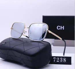 Männer Designer Sonnenbrille mit Schachtel Sonnenbrille für Frauen Hip Hop Luxusklassiker Mode passende Fahrt Januar Bessere Export Costa Sonnenbrille Gafas Sonnenbrille