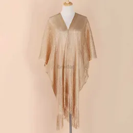 Sarongs Sexig fransar Silk Mesh Shiny Sticked Shawl Flip Beach Dress Beach Suit Womens 24325
