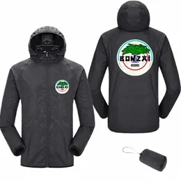 Bzai Men zip-up jacket thundercore hardcore رقيقة مقاومة للماء أشعة الشمس الحماية الطيار معطف fi للجنسين ملابس v1l8#