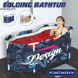 Banheiras de banho sauna adulto dobrável banheira isolamento barril banho doméstico spa banheira grande engrossado banheira adulto banheira de hidromassagem de corpo inteiro