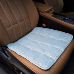 2024 Office Chair Car Seat Cushion Solid Color Square Breathable Mesh Fabric Bamboo Comfortable Seat Sofa Cushion 1. for office chair