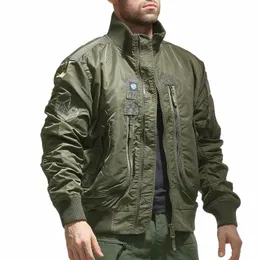 bomber Jacket Men Streetwear Thin Army Air Force Flight Jackets baseball uniform tactical Coat Windbreaker chaqueta hombre M-3XL C7X4#