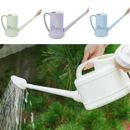Kit 1 PC plastträdgårdsvatten med lång munhantering stor kapacitet 2L/4Lwatering Kettle för inomhus utomhus bonsai grönsaker