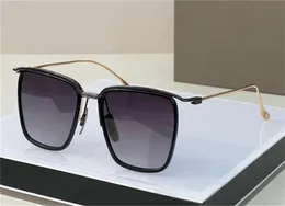 New Fashion Design Sonnenbrillenschema Ein quadratischer Metallrahmen beliebt und einfacher Stil High -End -Brillen im Freien UV400 Protecti1967988