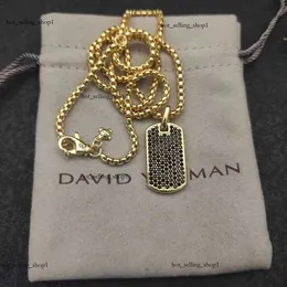 Dy mężczyźni pierścionek David Yurma pierścionki dla kobiety projektanta biżuteria srebrny naszyjnik męski luksus biżuteria man man boy lady prezent