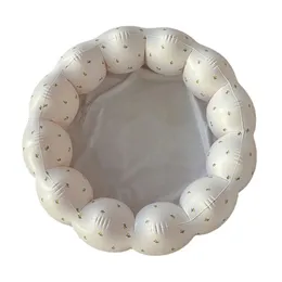 Piscina per bambini Gonfiabile a forma di petalo Piscina nata in PVC Stampata rotonda pieghevole leggera portatile per spiaggia all'aperto 240321