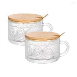 Set di bicchieri da idea regalo per tazze da tè - Prodotto ecologico elegante e facile da pulire Tazza durevole Tazza da colazione Caffè