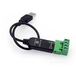 RS485 till USB 485 Converter Adapter Support Win7 XP Win98 Win2000 WinXP Win7 Win10 Vista PC Hardware Cables Adapters