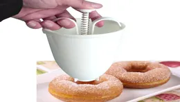 Plast Donut Maker Machine Mold Diy Tool Kitchen Pastry Making Bake Ware Accessories6762836