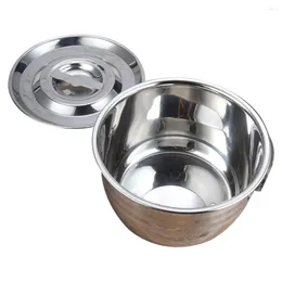 Double Boilers Camping Pot Soup Stainless Steel Stew Cooking Supply Universal Cookware Picnic Kitchen Child