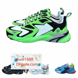 2022 Men's Runner Tatic Sneaker Running Shoes Designer Sneakers Breathable Mesh Textile Suede Calf Leather Luxury Trainer Comfortable Size 38-45 s5hz#