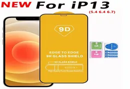 iPhone 13 12 Mini Pro 11 XR XS Max 8 7 6 Samsung Galaxy S21 A42 A8286938 용 9d Full Cover Glue Tempered Glass Phone Screen Protector