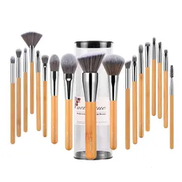 Vela.Yue Makeup Brush Set 18/10/5PCSフル機能パウダーファンデーションブラッシャーブロンザーアイライナーシャドーブラウリップグロスビューティーツール240315