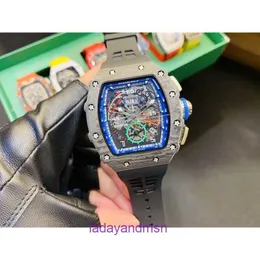 ريتشار ميكانيكا رجال AAAA Watch Superclone Watch Wristwatches RM1104 Full Fashion Chronograph RM11 Carbon Libit