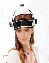 Портативное автоматическое массаж на головку воздуха Массаж кровообращения шлем с двойной вибрационной электрической Acupresure220P4814034
