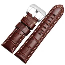 24mm 26mm Vintage Veau Bande Montre Armband Armband Watch Band PAM00441 PAM00386 PAM002317