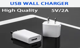 5V 21A US Plug -adapter USB Wall Charger för Samsung iPhone Xiaomi Mobiltelefonladdare för iPad Universal Travel AC Power Charger7382321