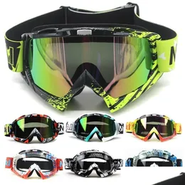 Outdoor-Brillen Nordson Motorradbrille Radfahren Mx Offroad Ski Sport ATV Dirt Bike Rennbrille für Fox Motocross 220912 Drop De Dhkux