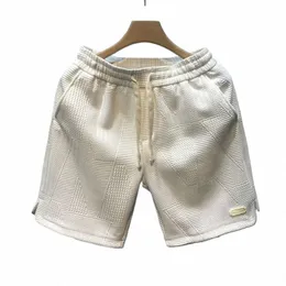 Shorts Homens Verão Grande Tamanho Fino Calças de Praia de Secagem Rápida Casual Esportes Calças Curtas Roupas Spodenki Curto Homme N4e6 #