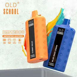 Oryginalne Old School Vaper 12000 Puff Pióro Pióra E Pióry Pióro E, Puff E Vape Vape Pen Vaper Desechables Puff 12K Vape Puff 12000 E Ceny papierosów