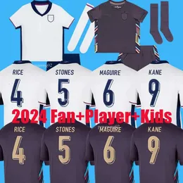 2024 2025 Englands Jersey Kane Bellingham Eve Uzak Euro Kupa Futbol Formaları Pirinç Saka Saka Foden Rashford Sterling Taşları Grealish Erkekler Çocuk Hayranları Oyuncu Futbol 55 58