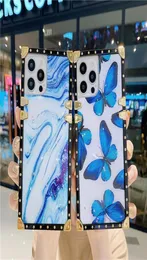 Luksusowy projektant Plac Square Case na iPhone 14 14pro 14plus 13 12 11 Pro XS Max XR x 7 8 Plus Cover Forsamsung Galaxy S29630423