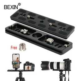 PO Studiopo Studio Комплекты Bexin Long Long Release Quick S Clip Crack Mount Plate для DSLR штатив с 14 Scint4934107