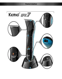 DHL Kemei 0mm Hair Cliper Clipper Acture For Man Tool Shaver Reclable Beard Shaving Razor Barber8940374