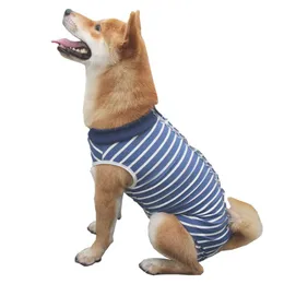 ハイエラスティックカモフラージュペット服犬ジャンプスーツパジャマストリップベストラップベリー手術ガウントラックスーツ女子服S-3XL