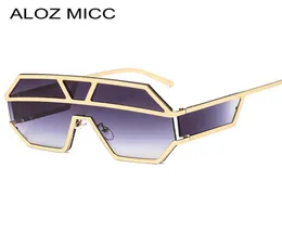 Aloz MICC New One Piece Lensy Sunglasses Women Square Square Square Glasses 2019 Men Sun Sunses Shades UV400 A6414153330