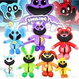 Bonecas de pelúcia 30cm sorrindo bichos brinquedo de pelúcia sorrindo bichos catnap catnat accion boneca brinquedo macio peluches travesseiro aniversário presente de natal t240325