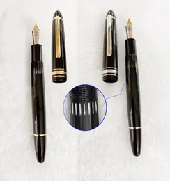 Yamalang 149 Black Resin Fountain Pen Visualed Out Out Dission Write Ink Fountain Pens with Series Number Stationery School Offi1821803