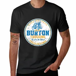 new JACK BURTON TRUCKING T-Shirt hippie clothes Tee shirt sports fan t-shirts mens cott t shirts q3Lr#