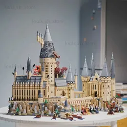 Stok film dizisinde bloklar Magic School 71043 Castle Model Uyumlu Yapı Blokları Tuğla Oyuncaklar Çocuklar İçin Noel Doğum Günü Hediyeleri T240325