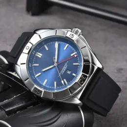 2024 Новые мужские часы Кварцевые часы Высокое качество Лучшие люксовые бренды с хронографом Часы с резиновым ремешком для часов Мужские модные часы A003