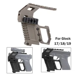 Другие тактические аксессуары ABS Mount w/Rail Panel для G17 G18 G19 ГББ доставка передач DHU9C