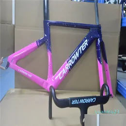 Стойки для автомобилей и грузовиков 2024 Aero Road Carbon Frame Велосипедные рамы Bb86Carbon Drop Delivery Спорт на открытом воздухе Велосипедные аксессуары Dh0Bo