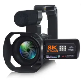 Capture Every Moment in Stunning 8K Ultra HDR with BingQianQian YouTube Camcorder - 48MP Digital Video Cam with Touch Screen for Seamless Streaming