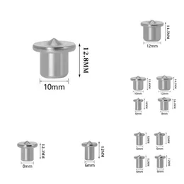 Nya träbearbetningsverktyg 1/4 Dowel Tenon Center Set Woodworking Top Locator Roundwood Punch trämöbler Centering Point Drilling