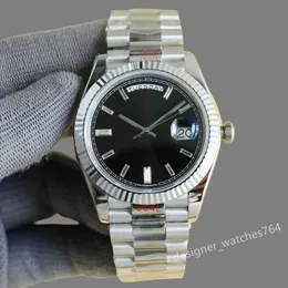 мужские часы Day Date Datejust Автоматические наручные часы 41 мм Сапфировое стекло водонепроницаемое Автоматический механический механизм из высококачественной нержавеющей стали с бриллиантами