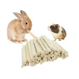 Oyuncaklar 500g Tatlı Bambu Çiğneme Tavşanlar için çubuklar, Bunny molar küçük hayvanlar için atıştırmalıklar hamste chinchillas kobayları