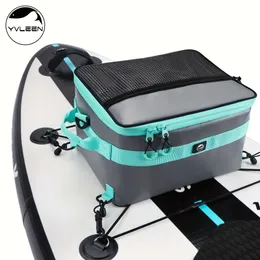 YVLEEN Borsa Termica Impermeabile per Paddle Board di Grande Capacità con Tasca in Rete Cinghie Regolabili Materiale PVC Resistente per Stand-up Paddleboarding Kayak - Keep