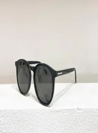 Блестящие черные, серые круглые солнцезащитные очки 0904 aurele Fashion Sunglasses des lunettes de Soleil с коробкой5613009