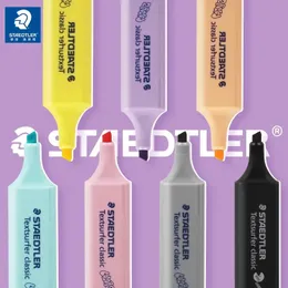 1 pz Staedtler Sharpie Evidenziatore di colori 364 Macarons per bambini Studenti con evidenziazioni per ufficio Testo Evidenzia pennarello 240320