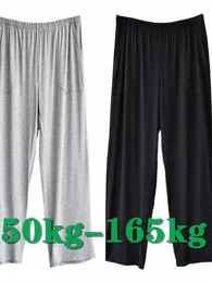 Largo Johns Pajamas 남성용 과체중 바지 속옷 남성 잠자기 홈 바지 ropa 내부 Hombre 느슨한 팬츠 대형 g4n7#