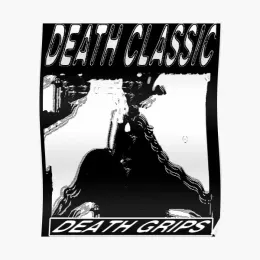 Kaligrafi Ölüm Klasik Death Grips Poster Baskı Boyama Sanat Resim Duvar Modern Komik Ev Duvar Dekorasyon Odası Vintage Dekor Yok Çerçeve