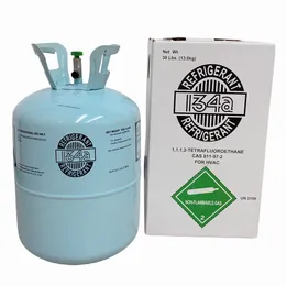 for Air Conditioners 30lb R134A Refrigerant Tank Cylinder Steel Packaging